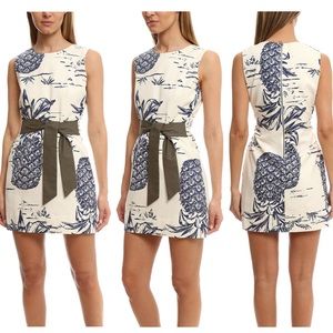 SEA New York Pineapple Sheath Dress